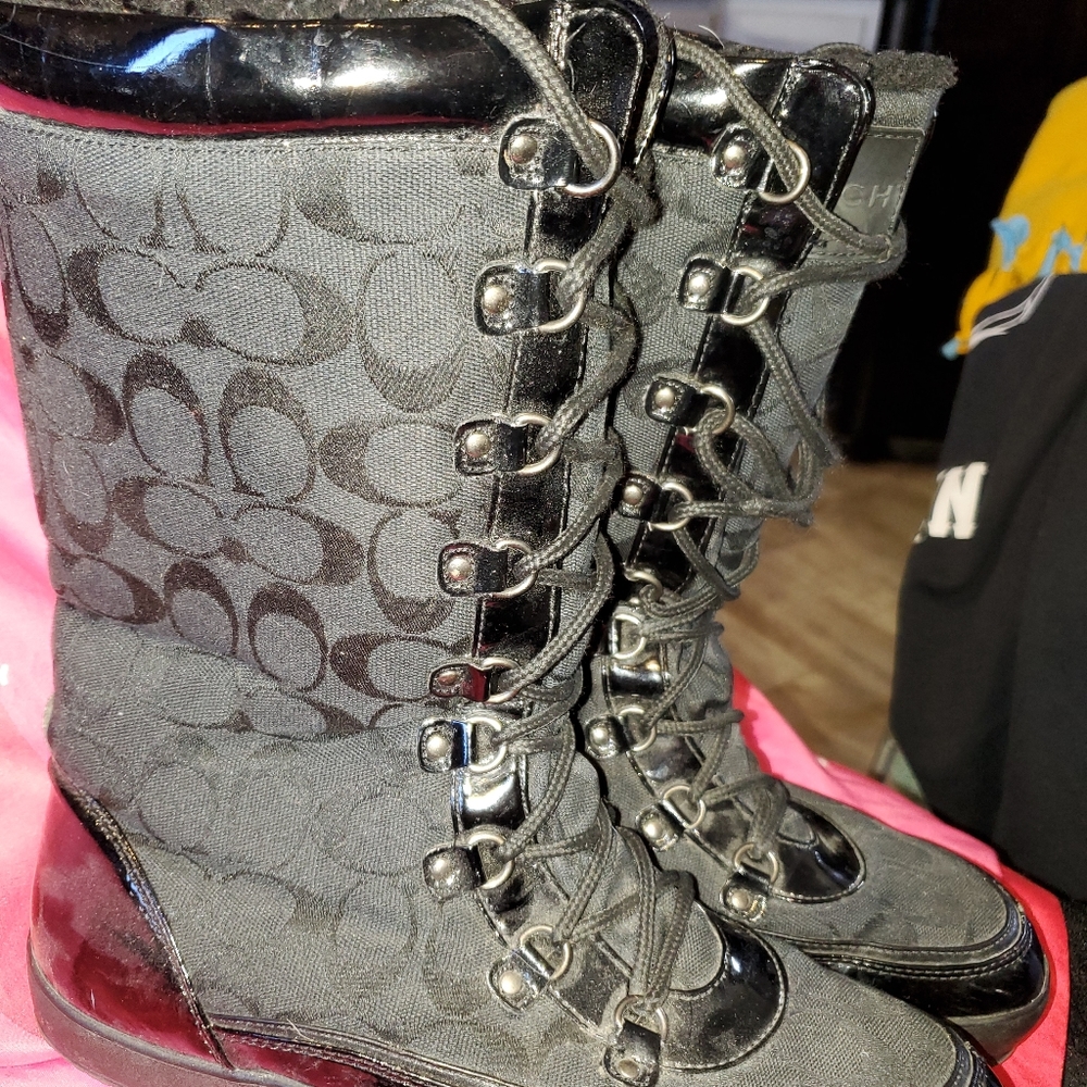 Authentic Coach Boots